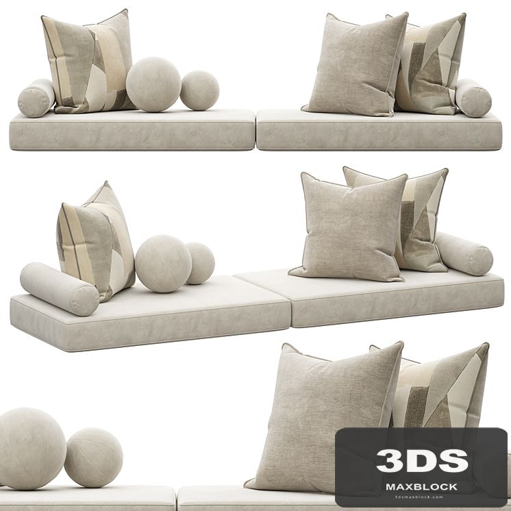 Set of decorative pillows 005