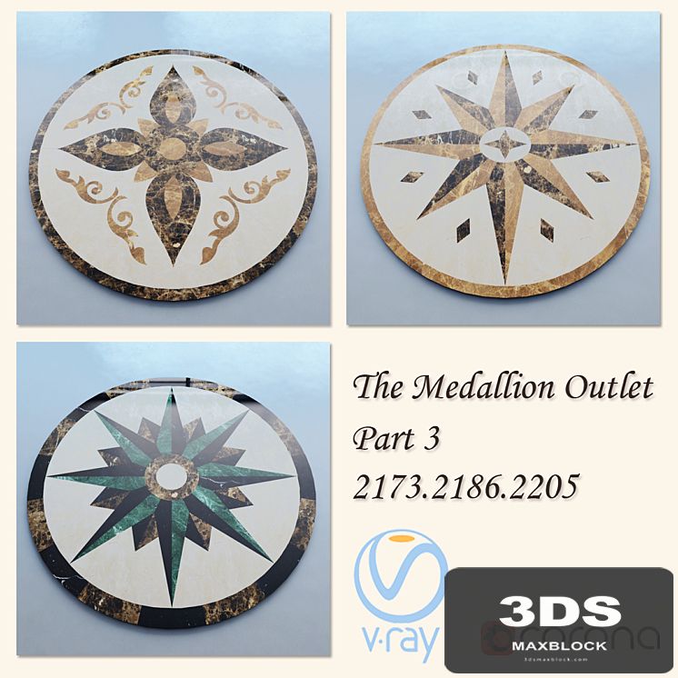 The Medallion Outlet art.2173.2205.2186 part-3