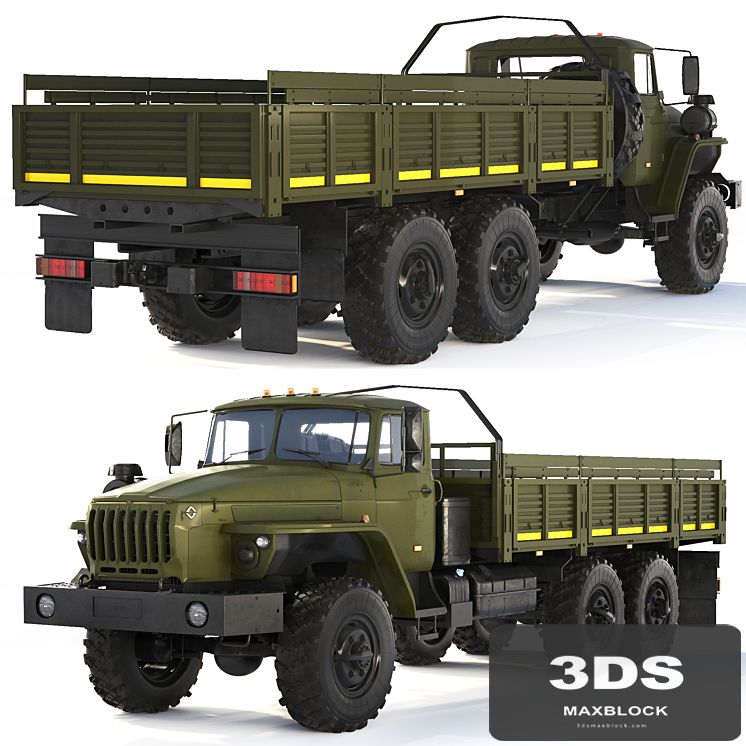 Ural 4320-0911 flatbed body 2015