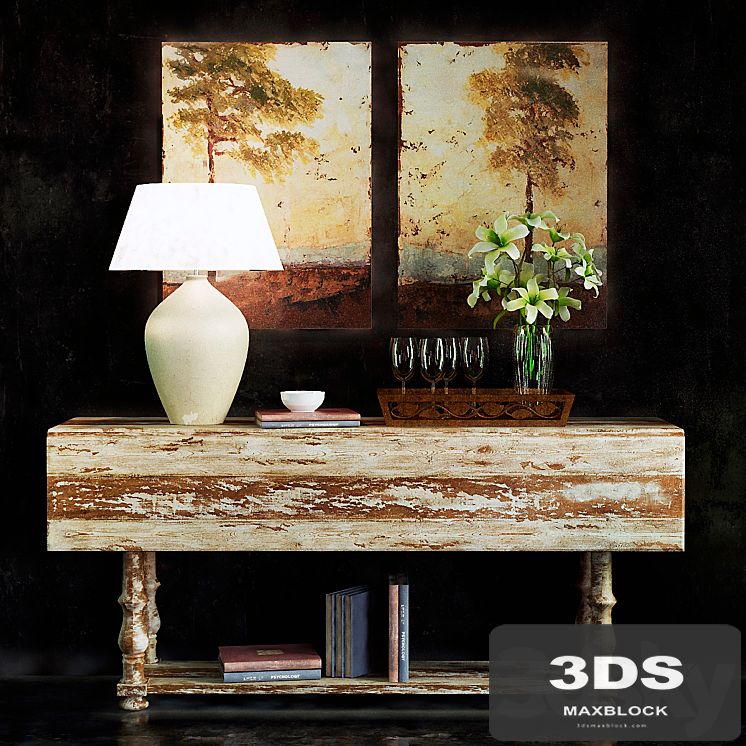 Hooker Furniture Living Room Wakefield Drop Leaf Table