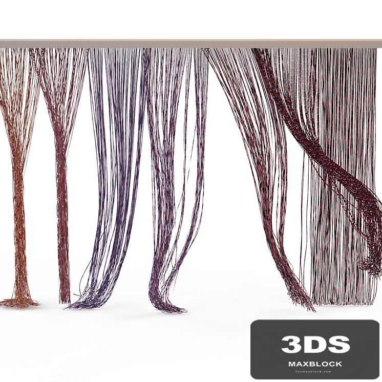 Rope curtains (muslin) 5