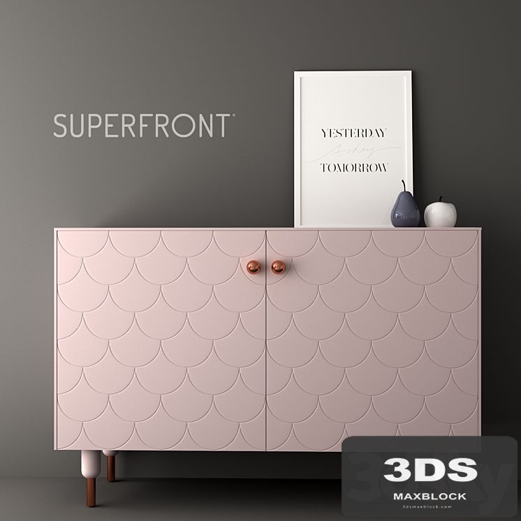 Chest Superfront BIG FISH (Vray + Corona)