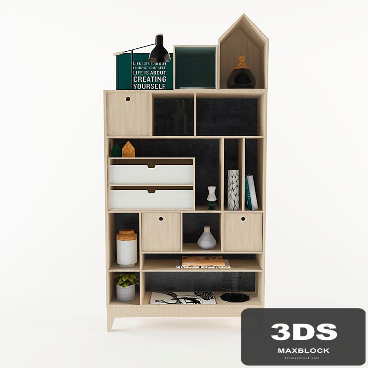 Decorative bookcase