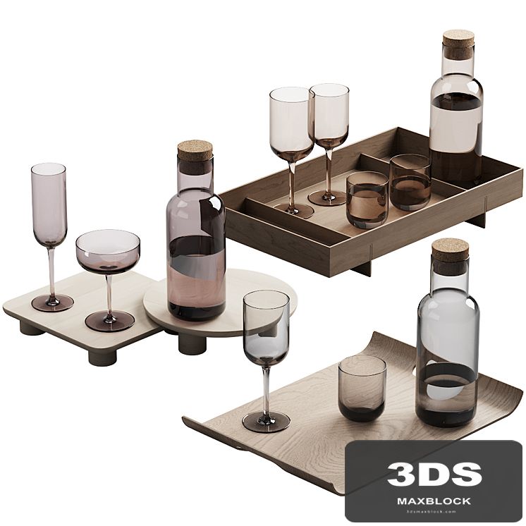 272 dishes decor set 14 FUUM Water Carafe by blomus P01