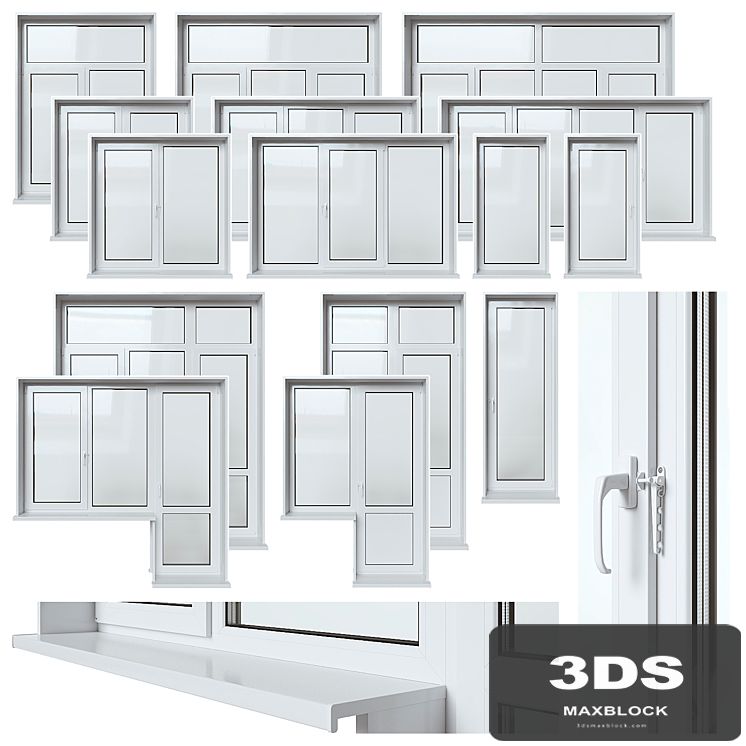 Plastic Window | Balcony door