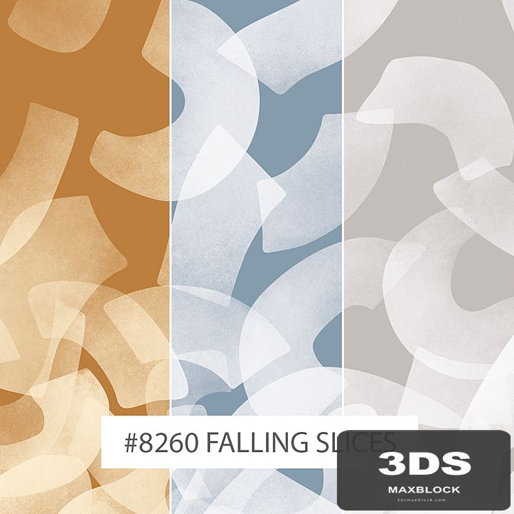 Creativille | wallpapers | 8260 Falling Slices