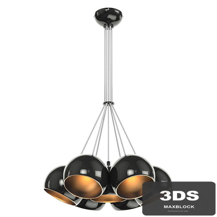 Nowodvorski BALL BLACK - GOLD 6588