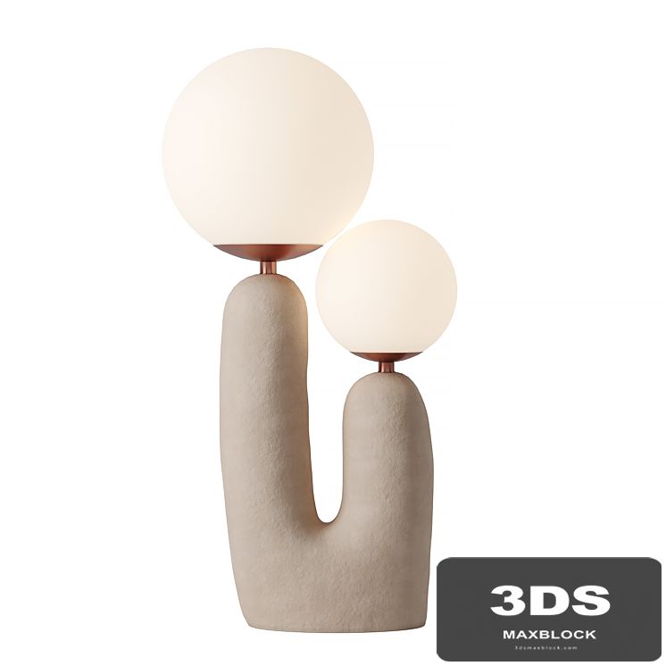 Oo Smooth Table Lamp - Contemporary Hand