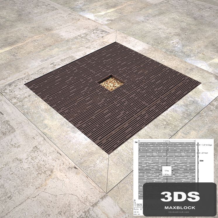 Square Tree Grate
