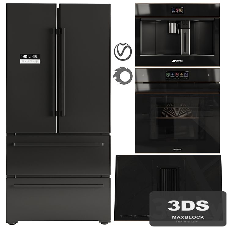 smeg appliances set02