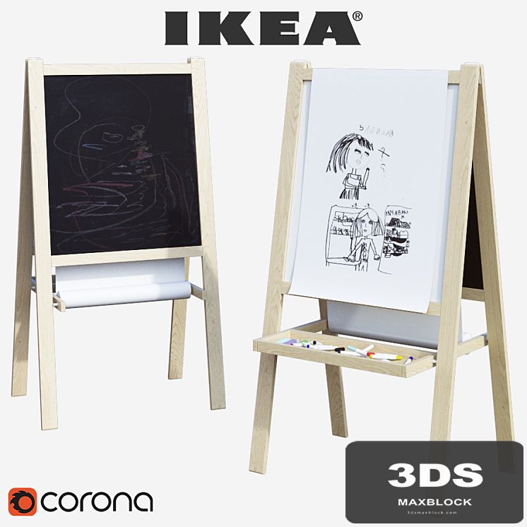 Ikea Mola / Mola / board-easel