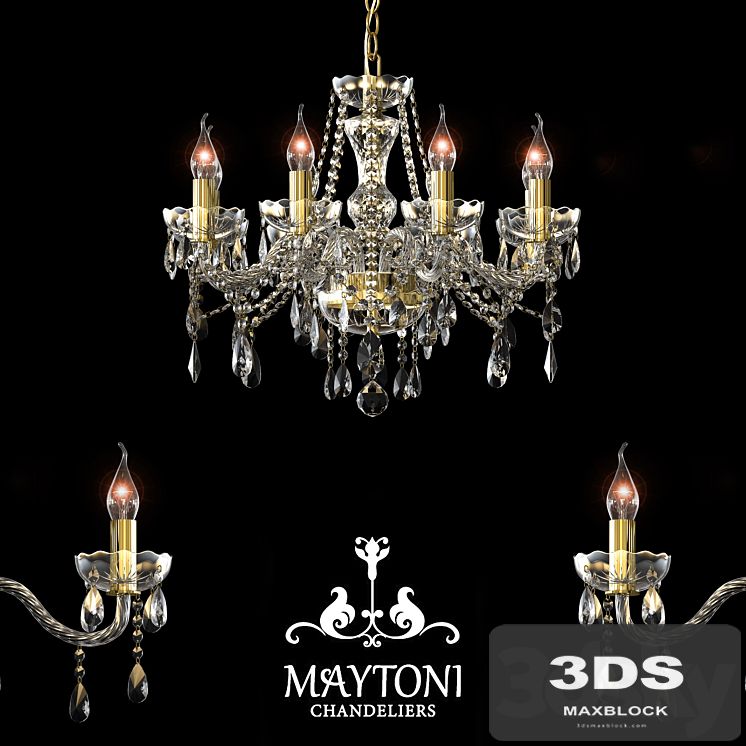 Chandelier Maytoni DIA019-08-G