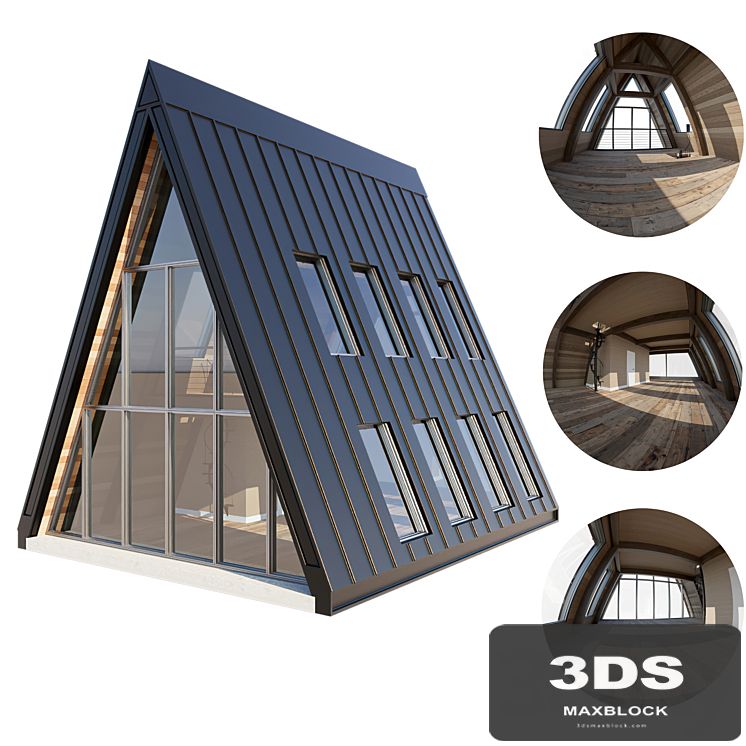 A-Frame Forest House