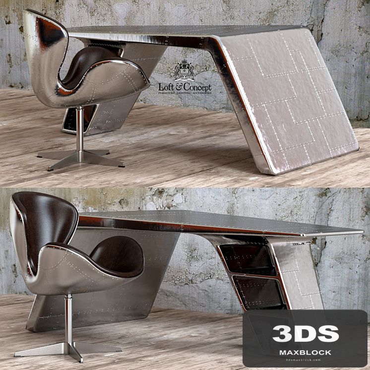 Chair and desk Aviator