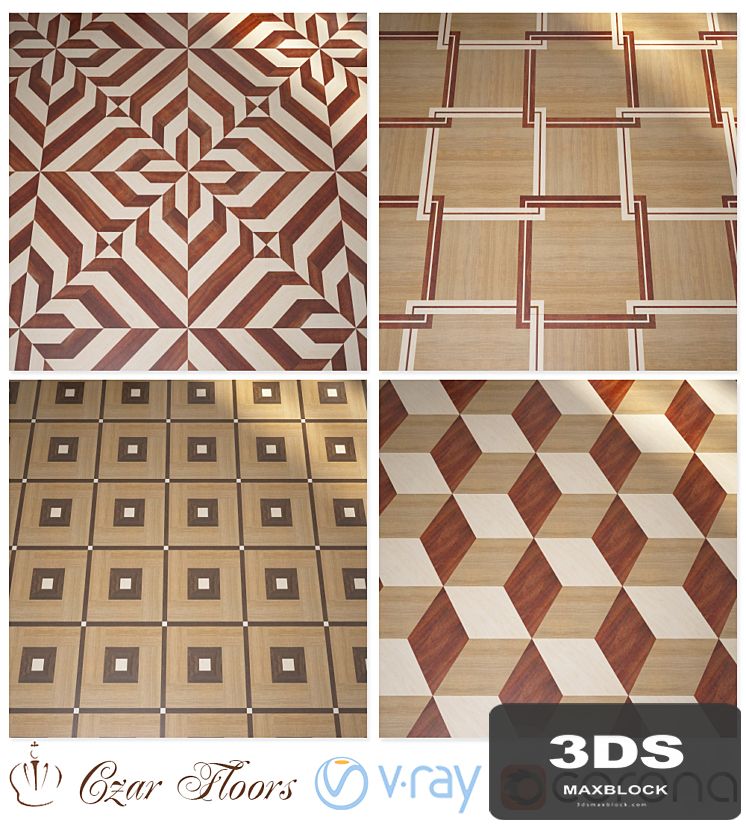 Czare Floors part 1 - art. Mx46, Mx47, Mx48, Mx49