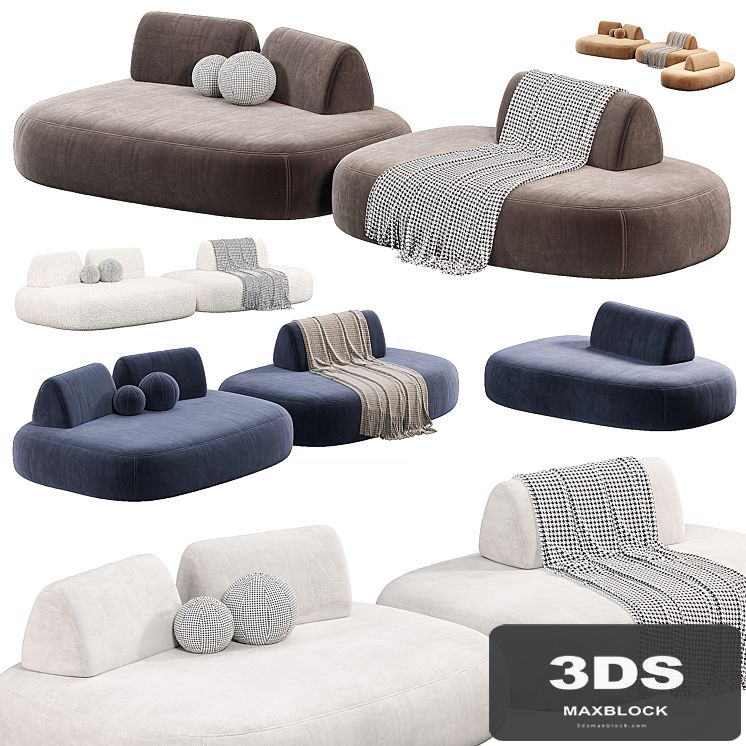 Telen Ligne Roset Divanetto sofa by miliashop, sofas
