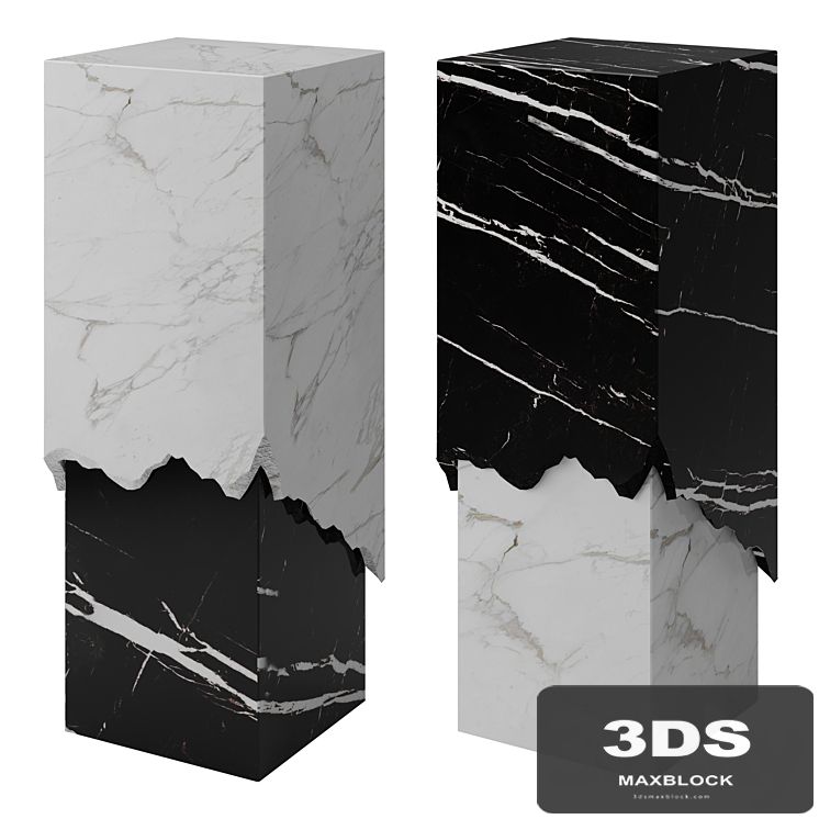 OM PEDESTAL MARBLE "ANTIK"