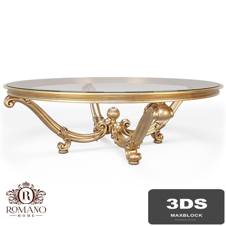 (OM) Round coffee table Daniele Romano Home