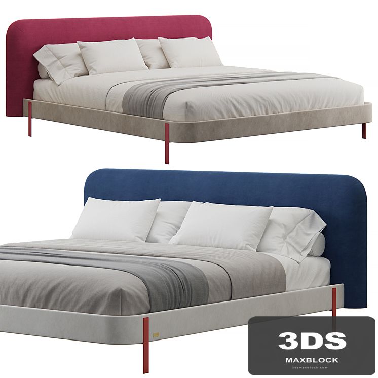 Todi bed by Como Casa