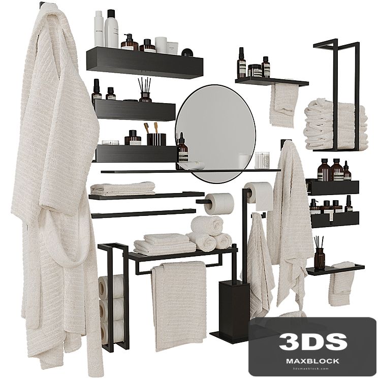 Decorative bathroom set 204
