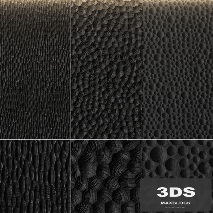 Curved wood materials