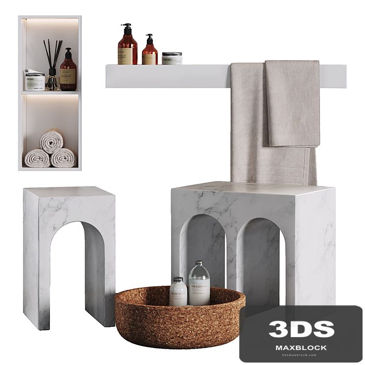 Decorative bathroom set Antonio Lupi Design