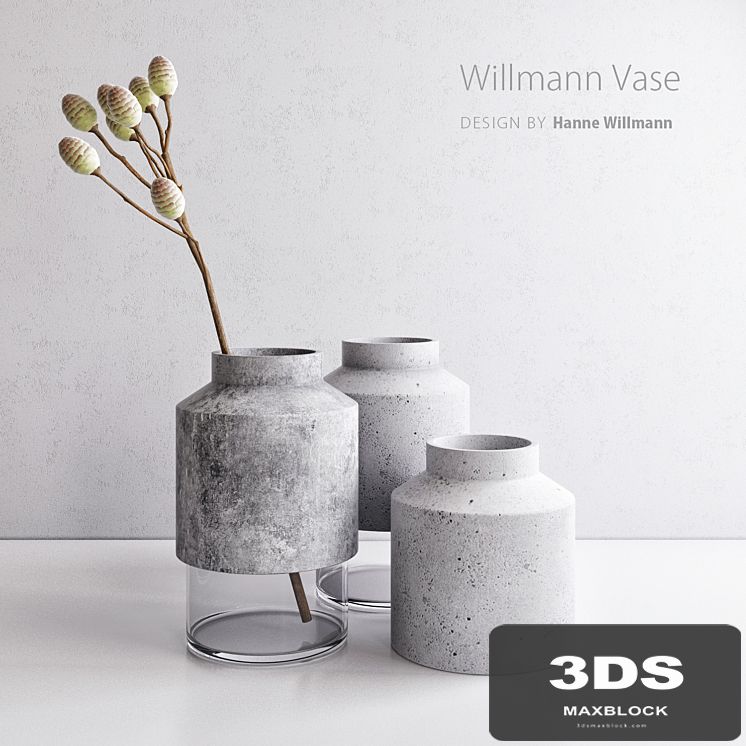 Menu Vase by Hanne Willmann