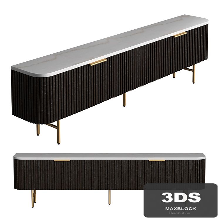 Finnley Low Media Console