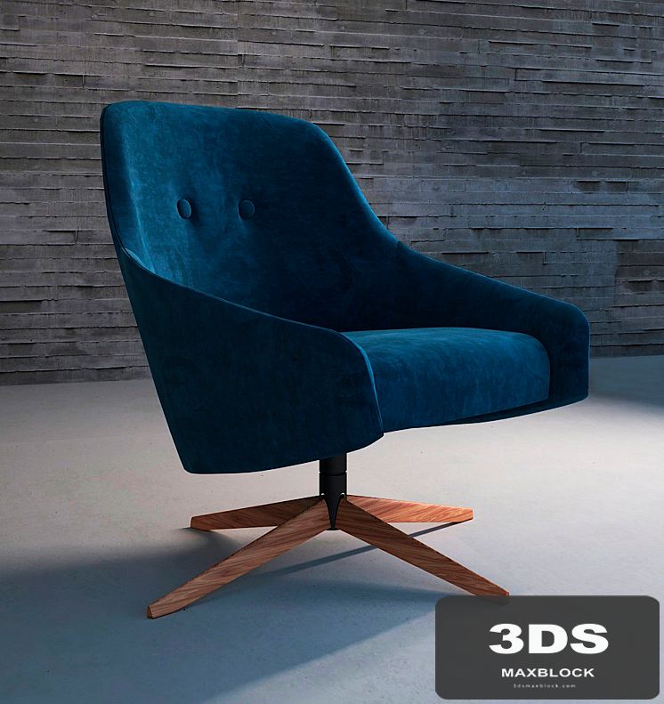 Armchair Montis Puk Low
