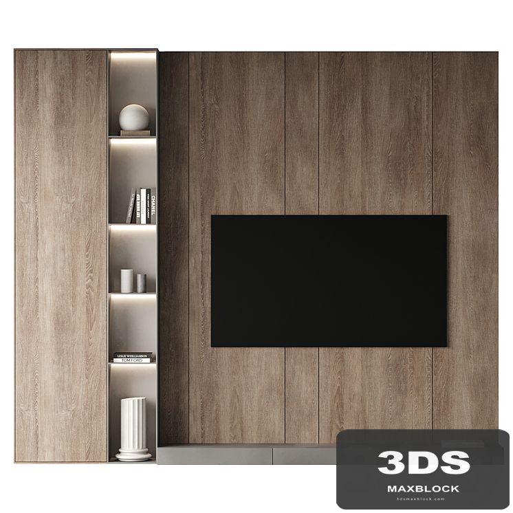 TV Wall set 03