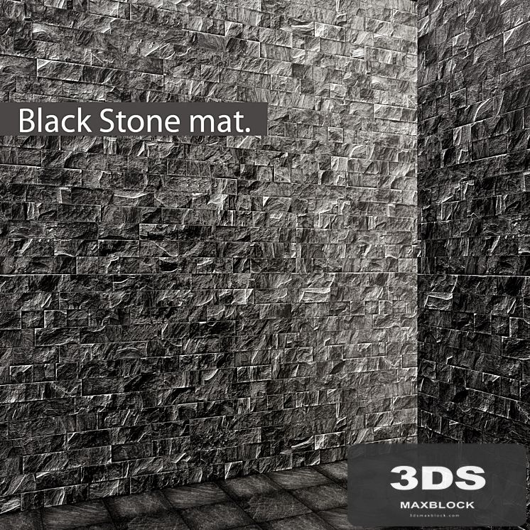 Black Slate. Stone + Tile. slate, stone, stone wall, wild stone