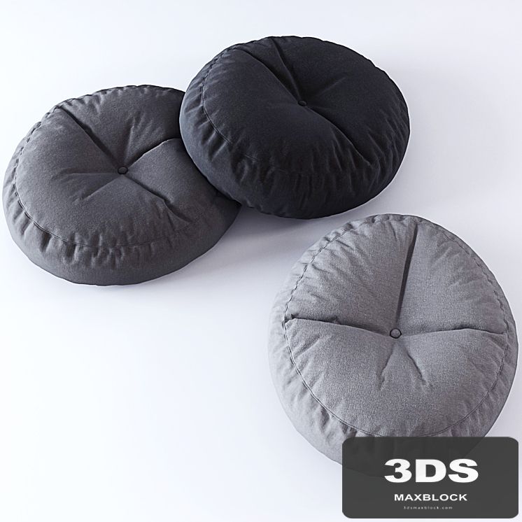 Pouf Rounded 3 types