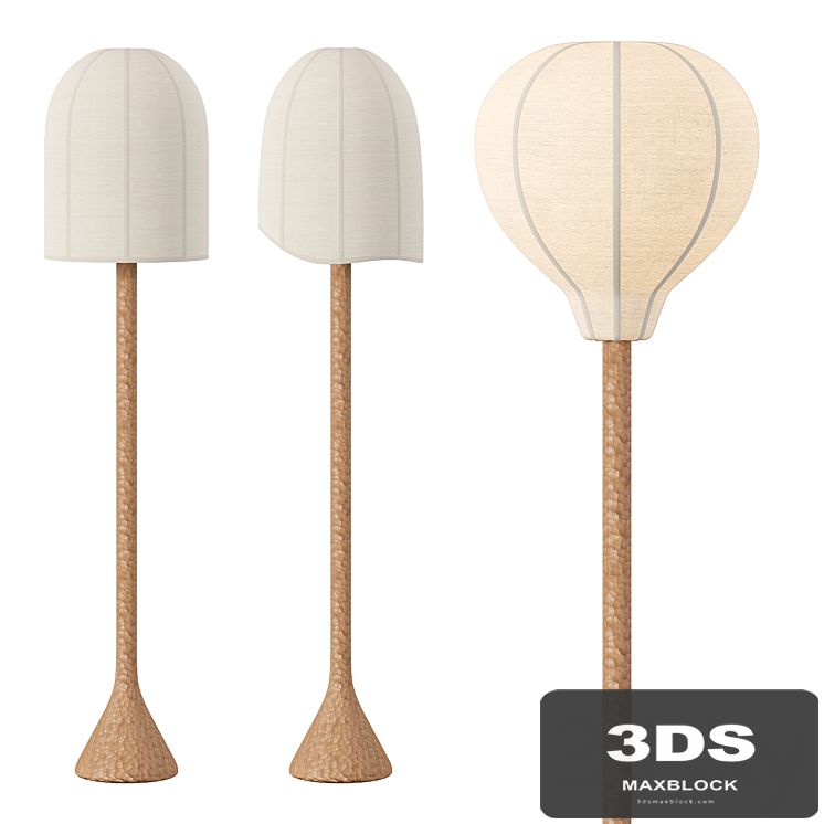 Floor lamp Flare Pierre Yovanovitch