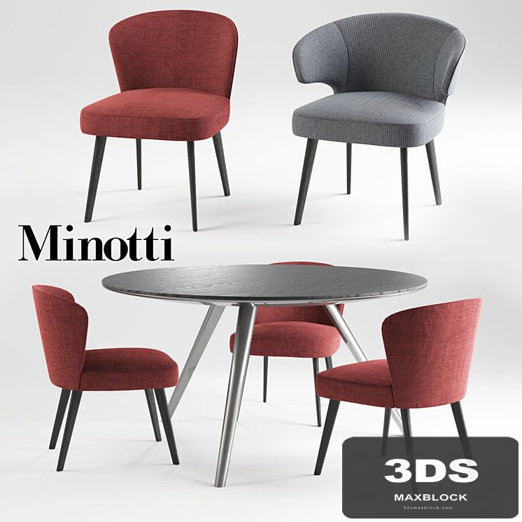 Minotti Aston &amp; Evans dinning set
