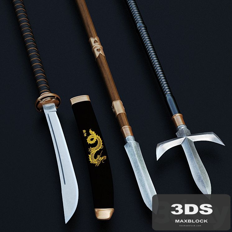 Japanese traditional weapons