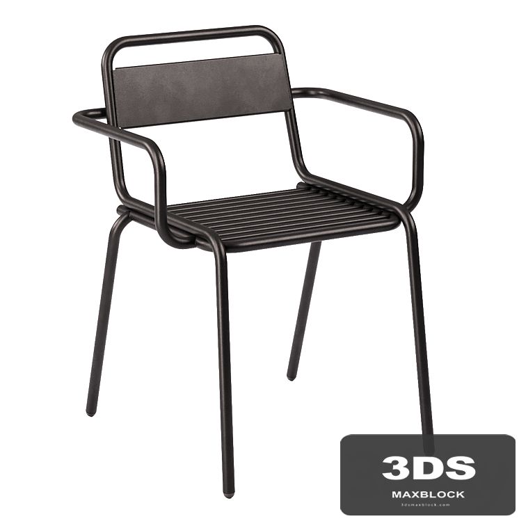 Chair with armrests "Duga M"