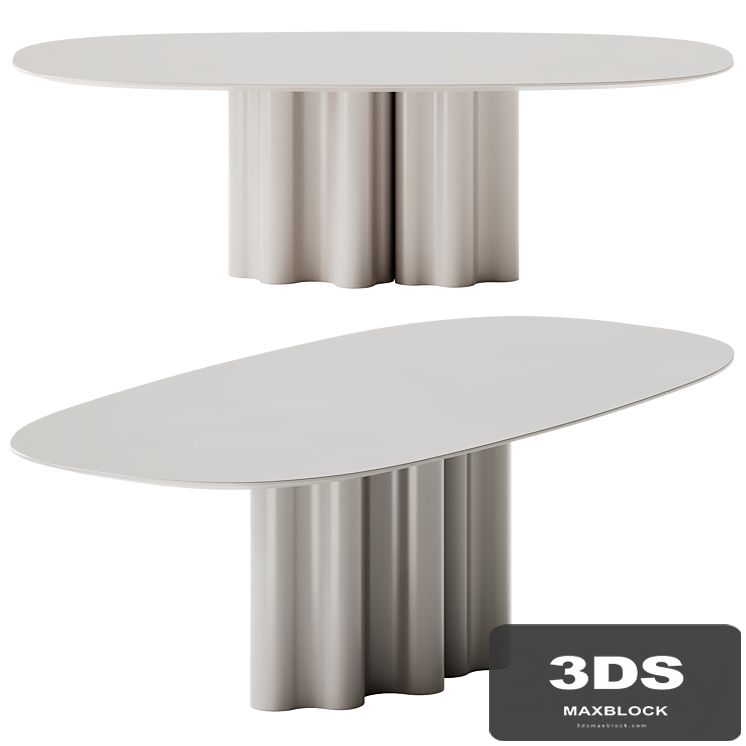 Saba Italia Teatro Magico Oval Table