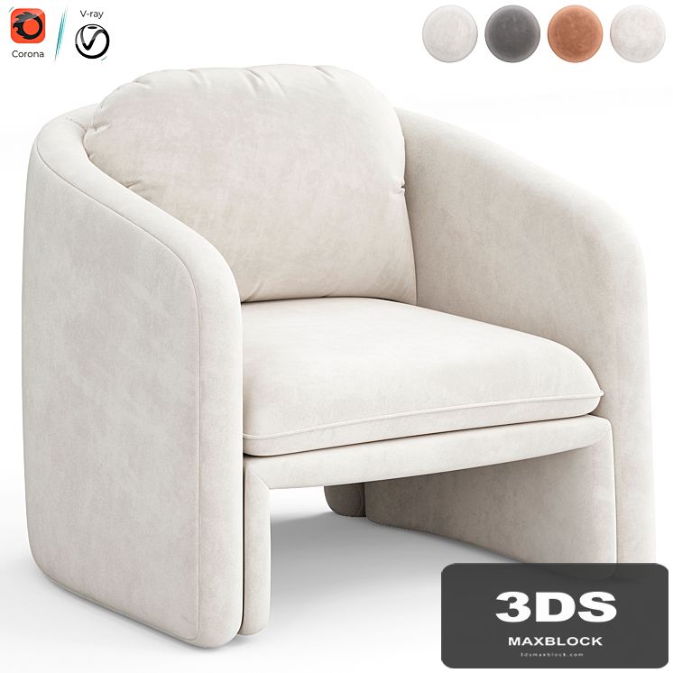 Warren armchair by Laredoute