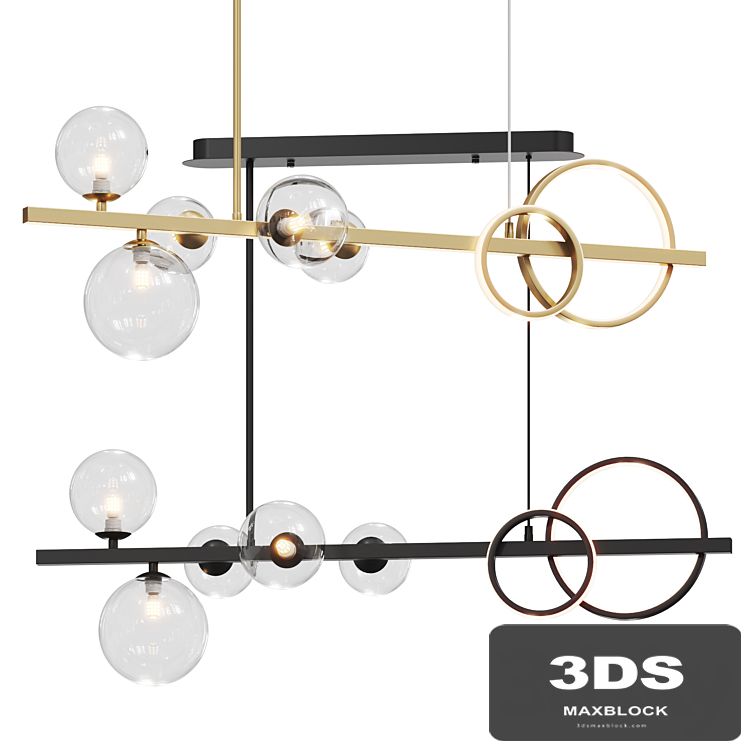 Artpad - Linear Bubble Pendant