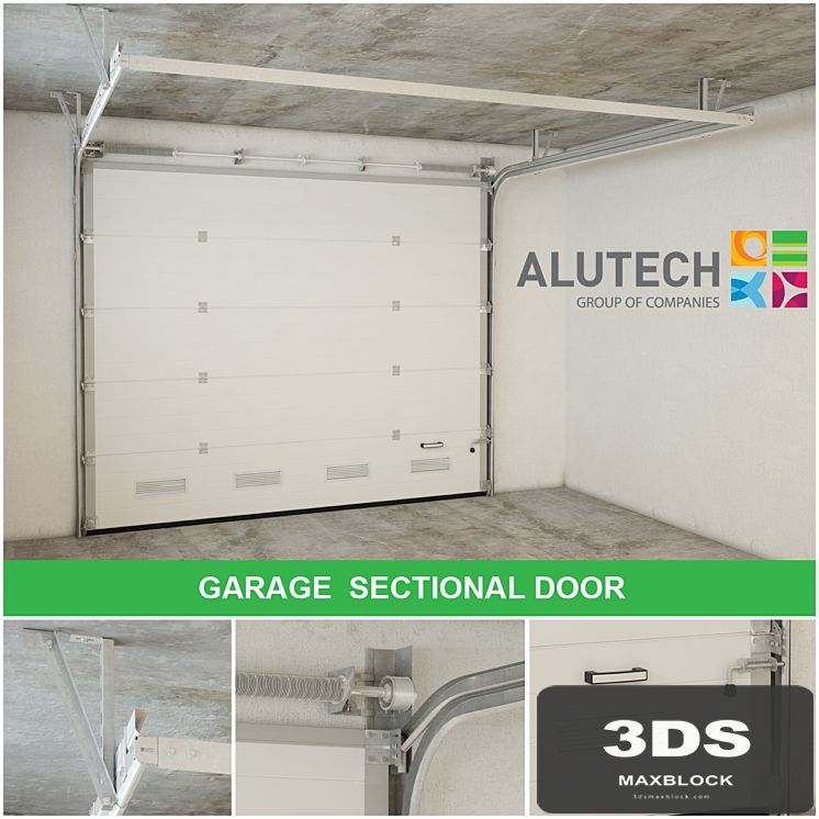 Garage sectional door