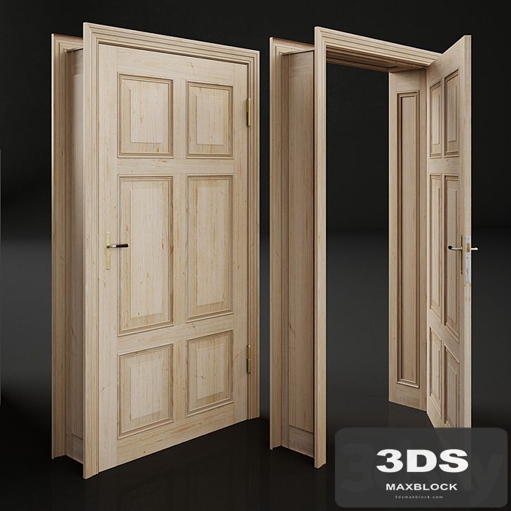 Door vintage refurbished