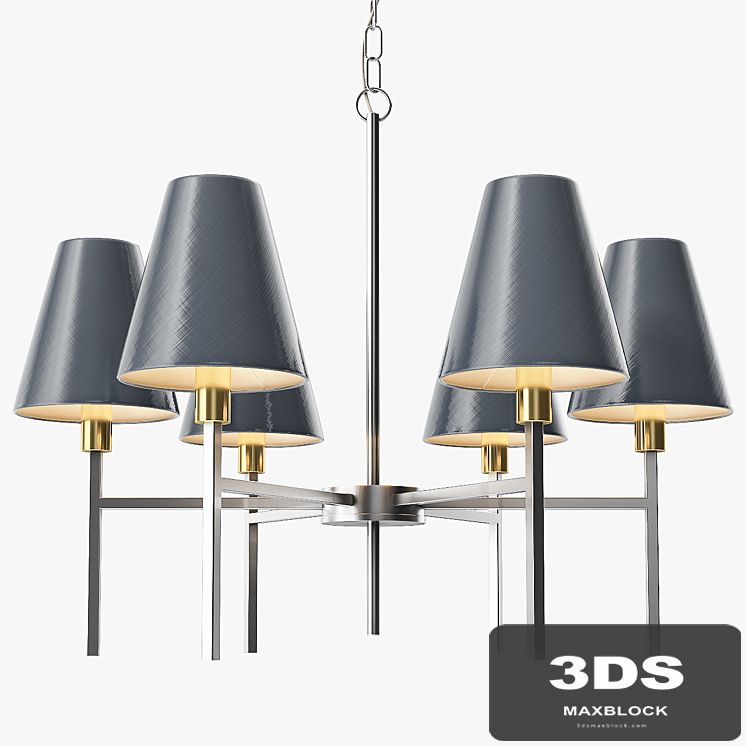 LuxDeco Lucerne 6-Arm Chandelier