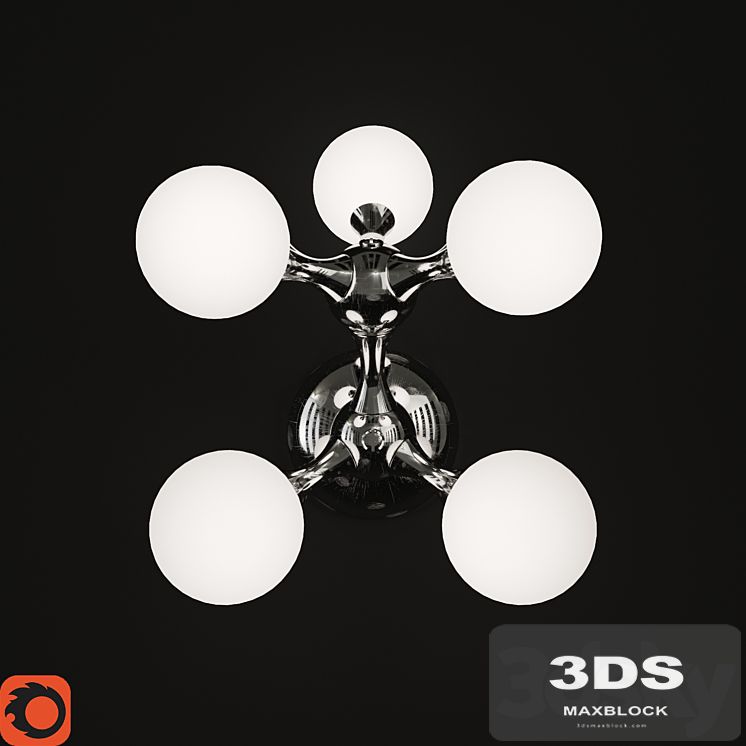 Wall lamp Ideal Lux Nodi AP 5