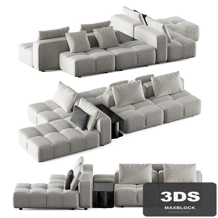Modular sofa Bonamour Bonaldo