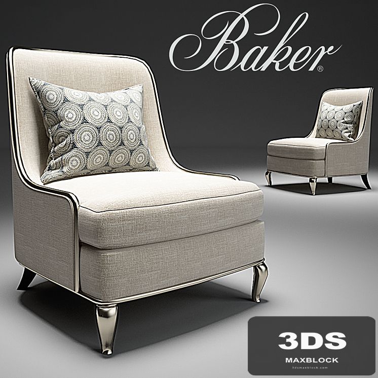 BAKER EMPRESS CHAIR No. 6709C BARBARA BARRY