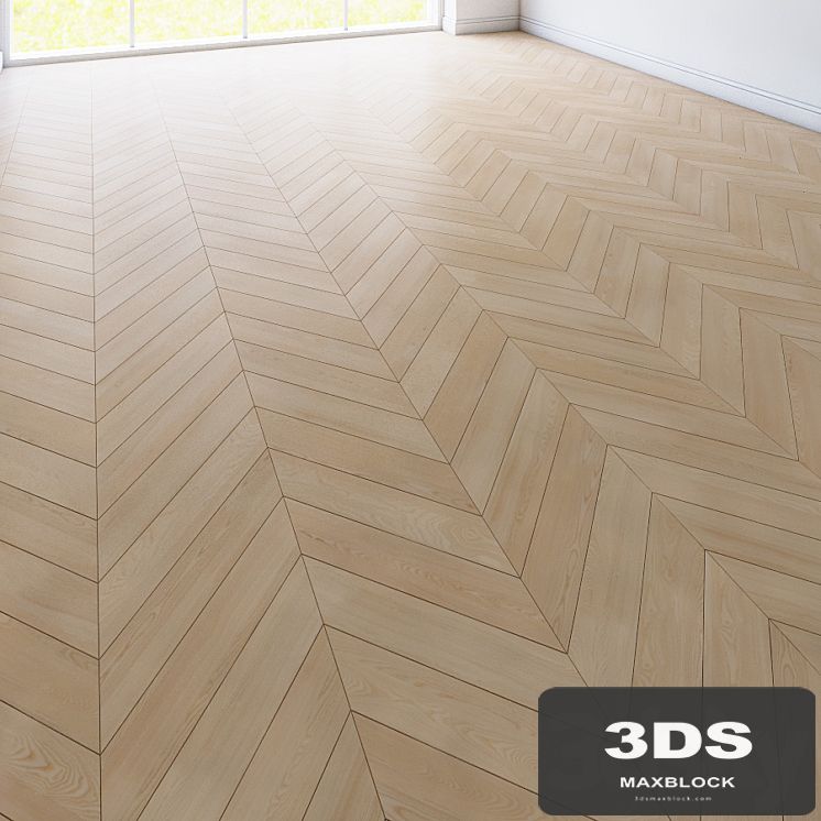 Parquet chevron classic light