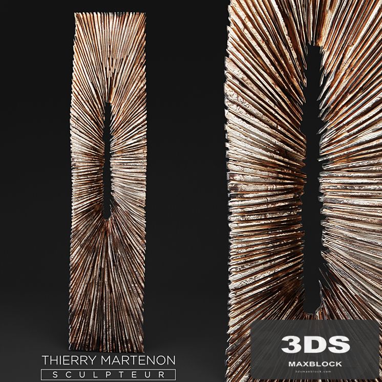 Thierry Martenon, figurine, carving, abstraction, contemporary art, art, wall-mounted, painting, wooden decor, eco, eco-design, sculpture