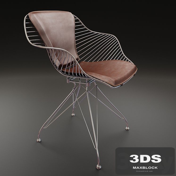 wire dining chair