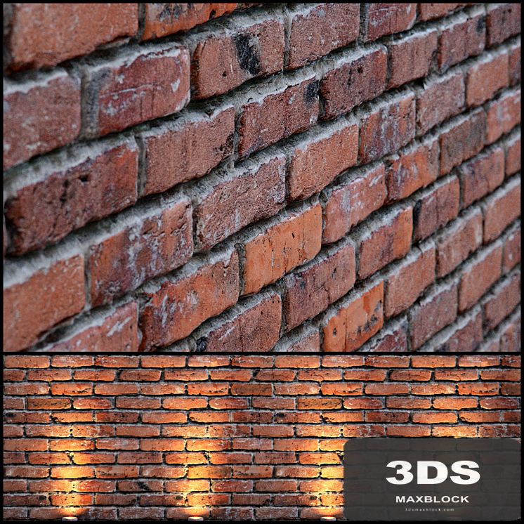red brick wall