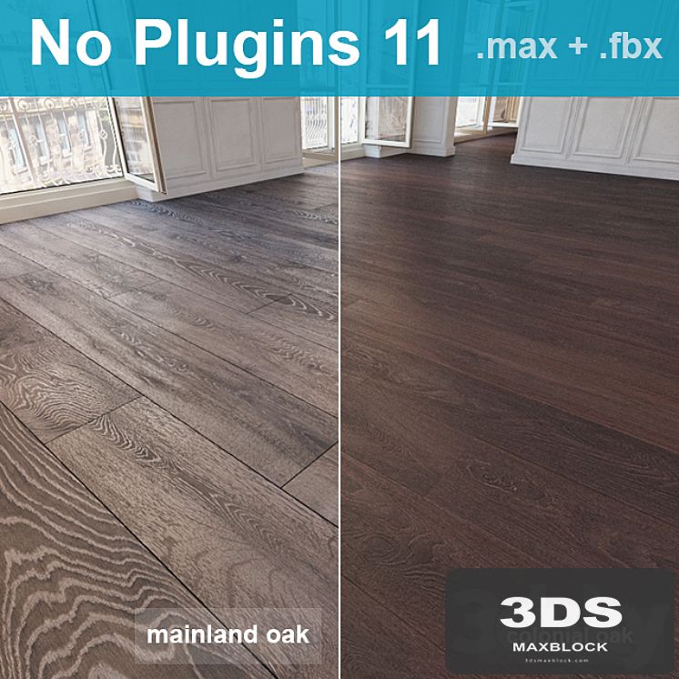 Parquet 11 (2 species, without the use of plug-ins)